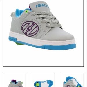 Heelys Voyager Reflective 4Y/5W Grey/Cyan/Grape